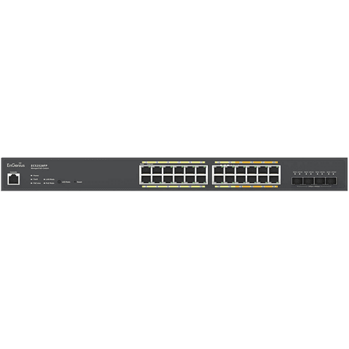 ECS1528P Cloud Managed 240W PoE 24Port Network Switch