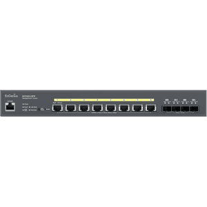 ECS2512FP Cloud Managed 8-Port 240W PoE++ Multi-Gigabit 2.5 Gb Switch with 4 x SFP+ Uplink Ports