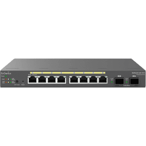 EWS2910P EnGenius Fit Gigabit 8-Port 55W PoE+ Switch with 2 SFP Ports