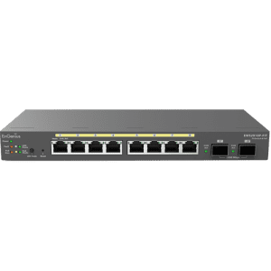 EWS2910P FITSwitch Managed Gigabit 8-Port 55W PoE Switch with 2 SFP Ports