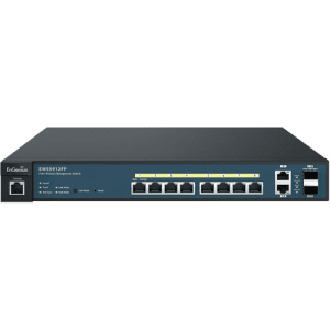 EWS5912FP 8-Port Managed Gigabit 130W PoE+ Network Switch