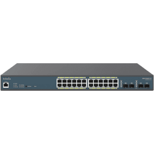 EWS7928P EnGenius Fit 24-Port Gigabit 240W PoE+ Switch with 4 SFP Ports