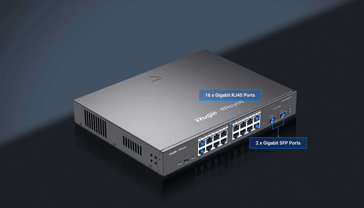 Reyee RG-ES218GC-P 18 Port Gigabit PoE Switch