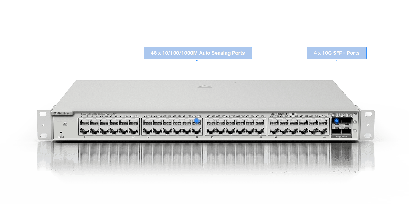 Reyee RG-NBS3200-48GT4XS 48 Port Gigabit Network Switch