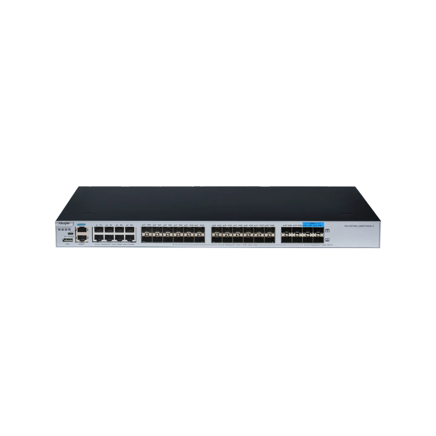 Ruijie RG-S5750C-28SFP4XS-H 28 Port Gigabit SFP Network Switch