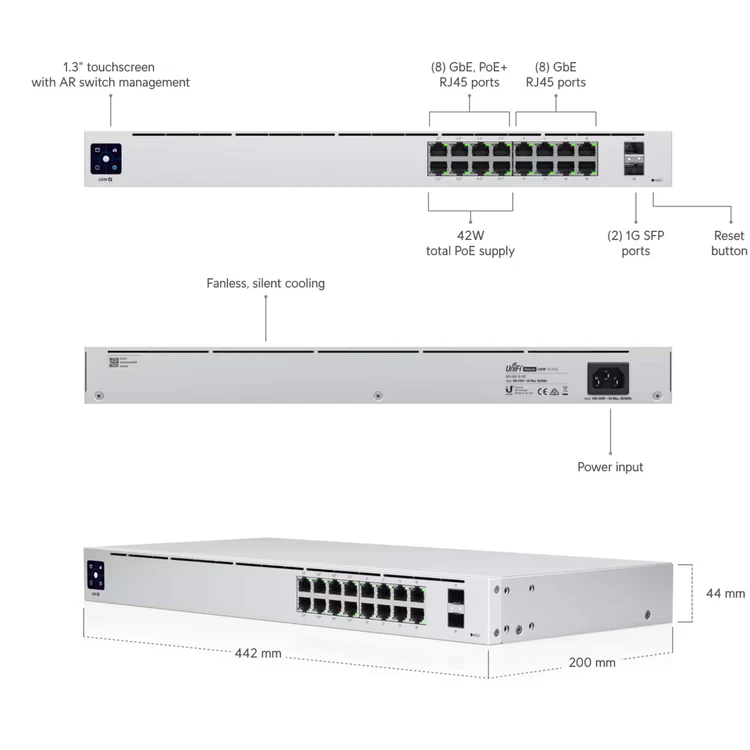 Ubnt USW-16-POE
