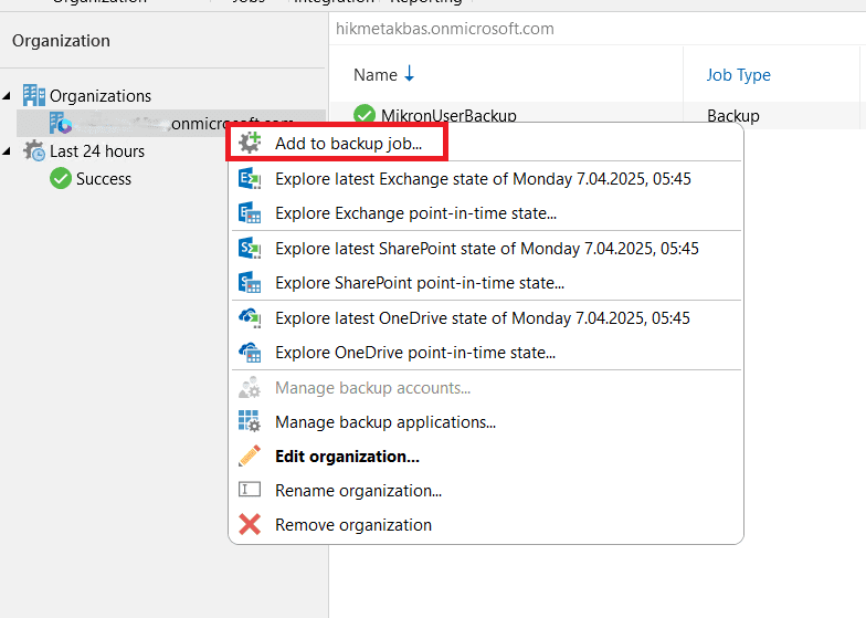 Office 365 Cross Tenant Migration Veeam Backup Office 365
