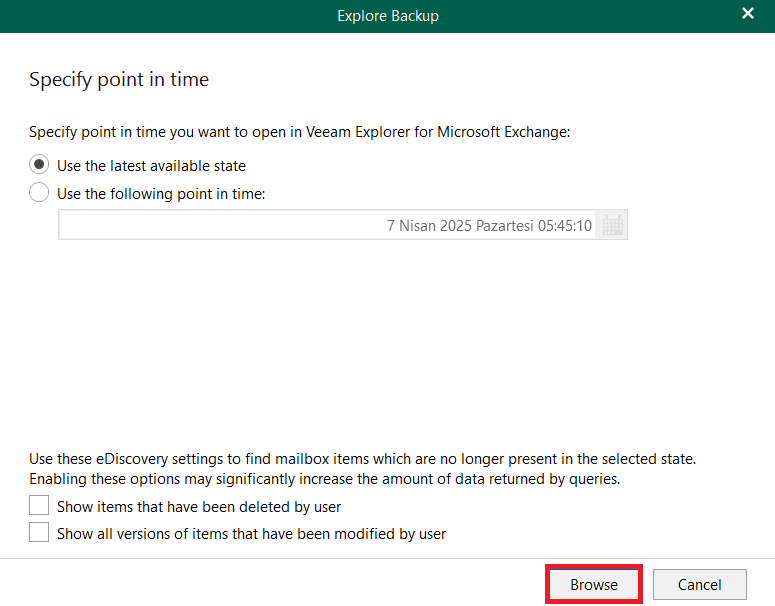 Veeam Backup for Microsoft 365 ile Cross Tenant Migration