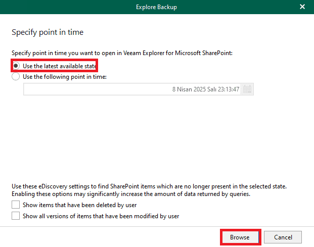 Veeam Backup for Microsoft 365 ile Tenant to Tenant Migration