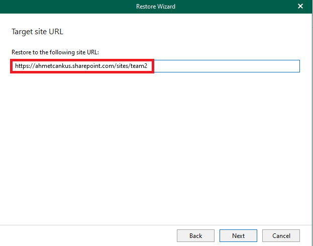 Veeam Backup for Microsoft 365 ile Tenant to Tenant Migration