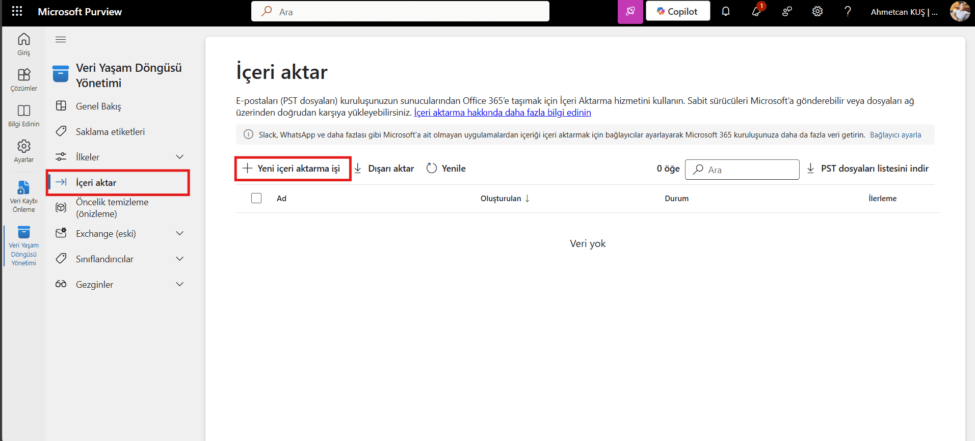 Office365 Pst Import